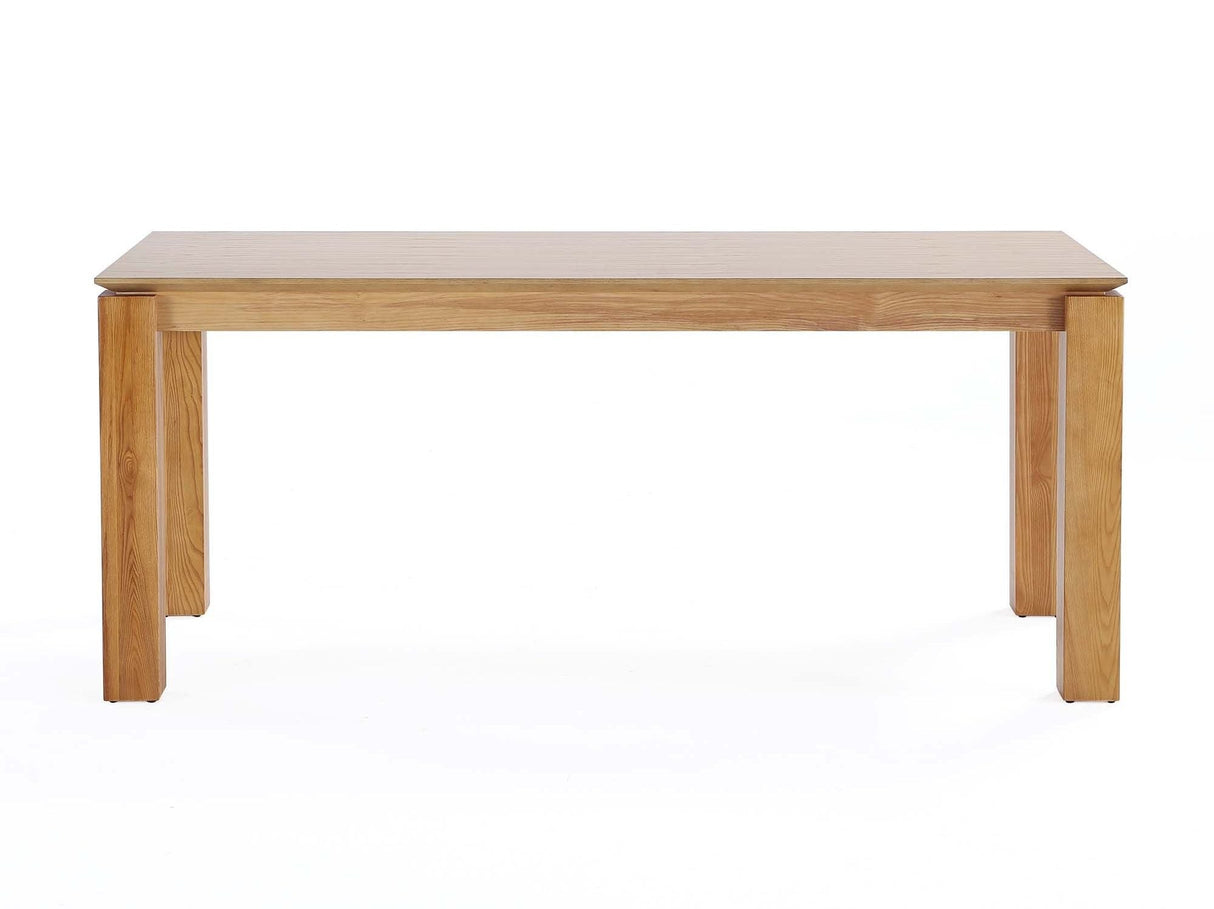 Rockaway 70.86 Dining Table in Nature by Manhattan Comfort at Eve Furniture