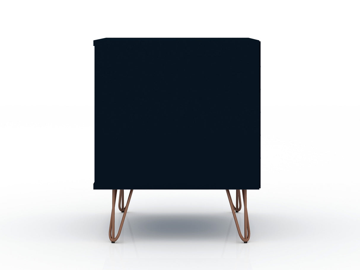 Rockefeller Nightstand 2.0 in Tatiana Midnight Blue (set of 2) by Manhattan Comfort at Eve Furniture