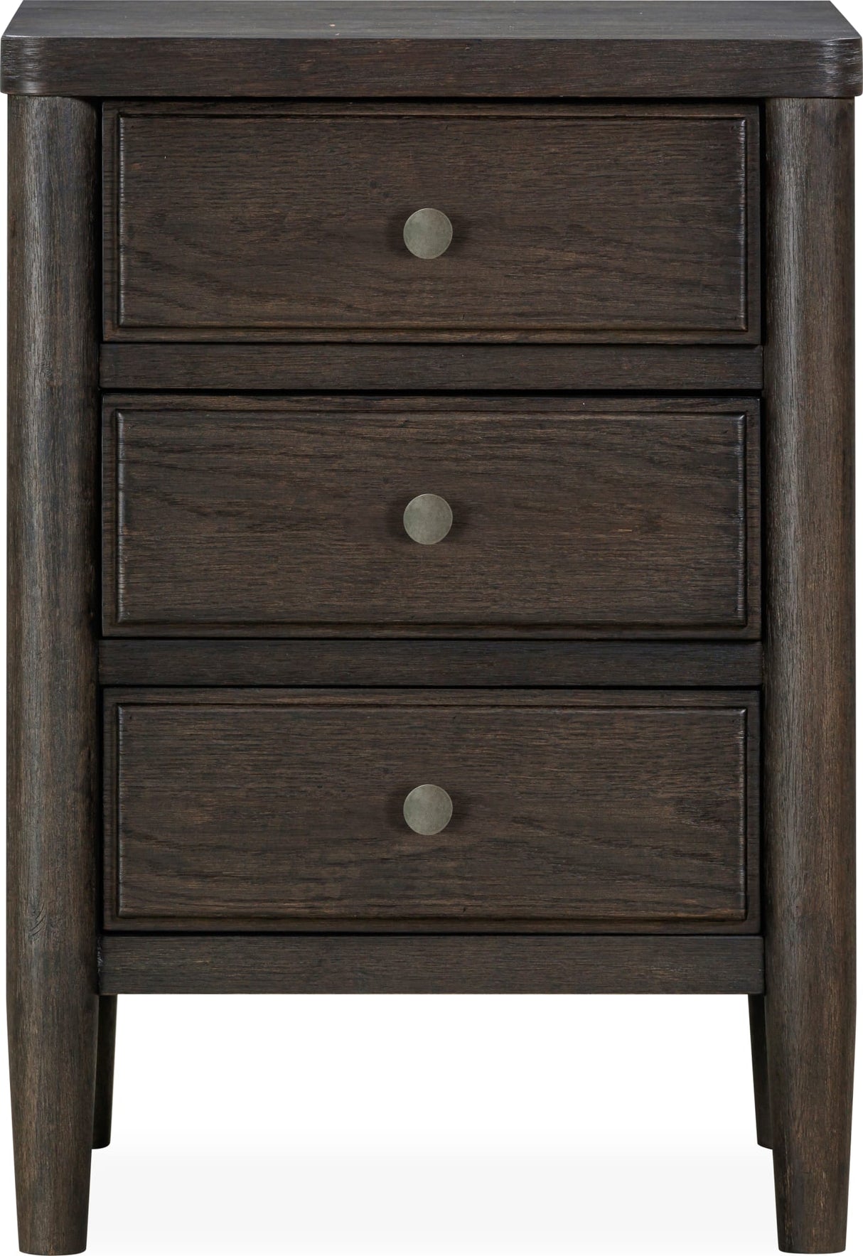 Rockport Yin Three Drawer Small Nightstand by Modus Furniture at Eve Furniture