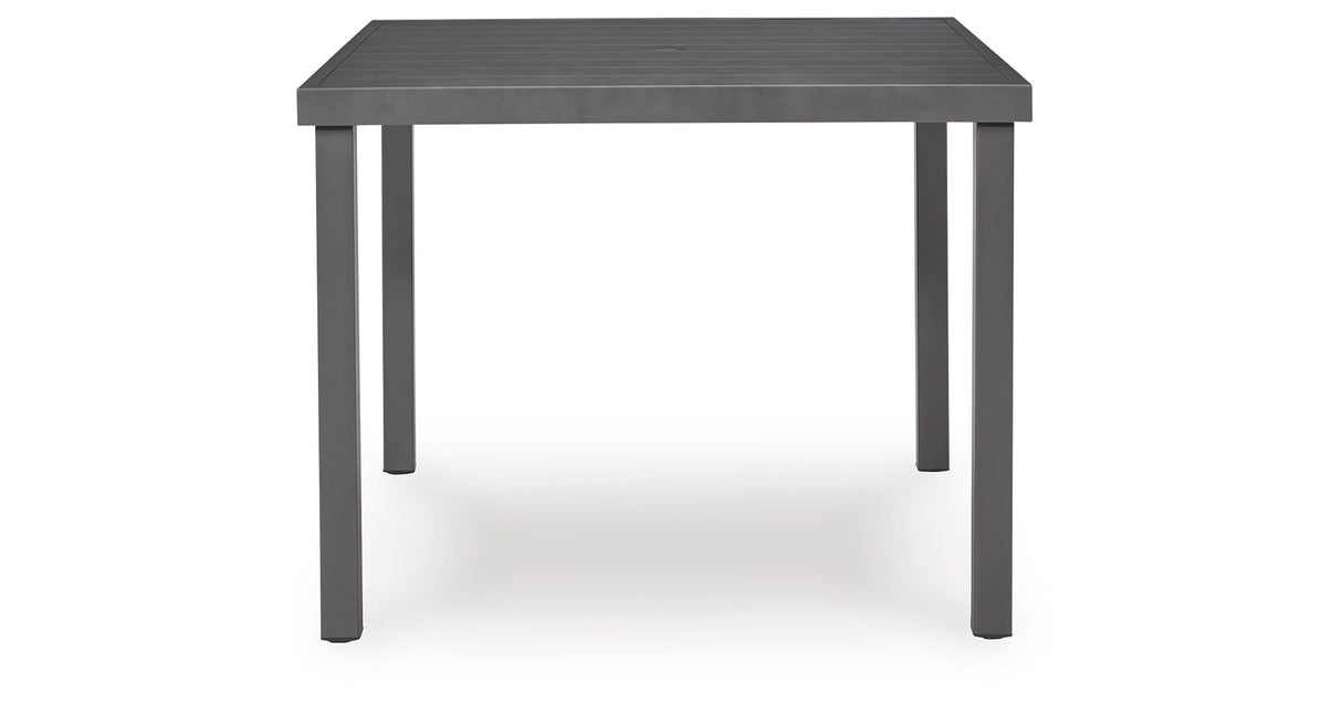 Rocky Creek Gray Outdoor Dining Table by Ashley at Eve Furniture