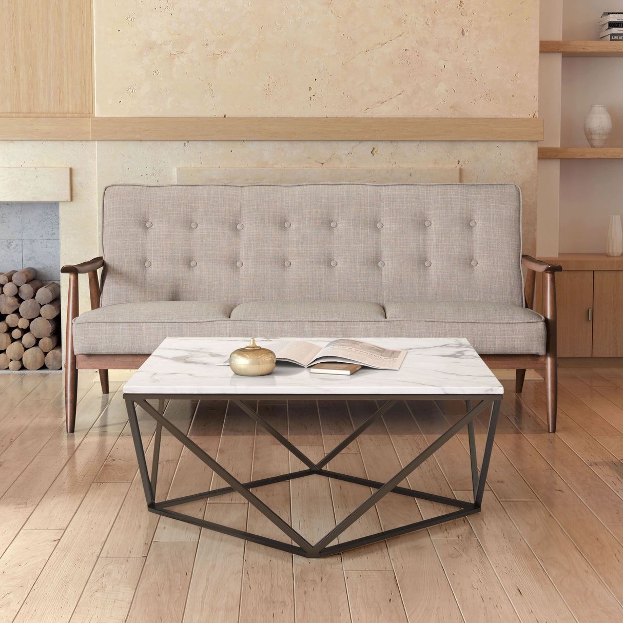 Rocky Sofa Putty by Zuomod at Eve Furniture