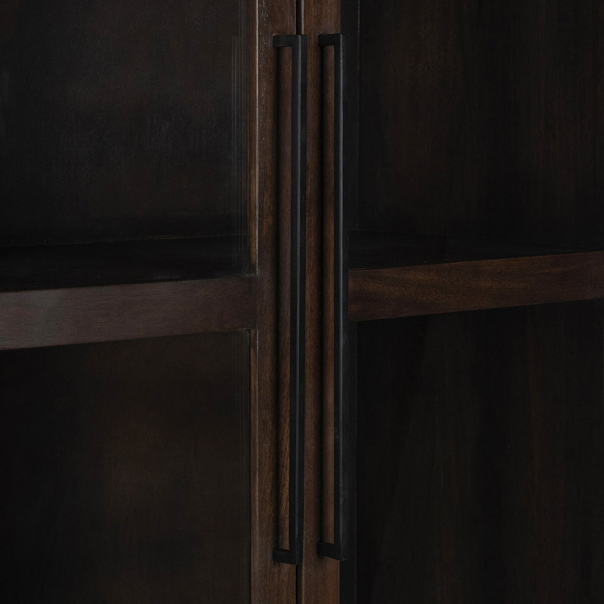 Rogers Dark Brown Display Cabinet by Classic Home at Eve Furniture