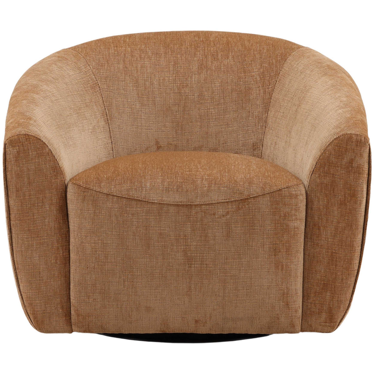 Rojas Swivel Chair, Rose by Dovetail at Eve Furniture