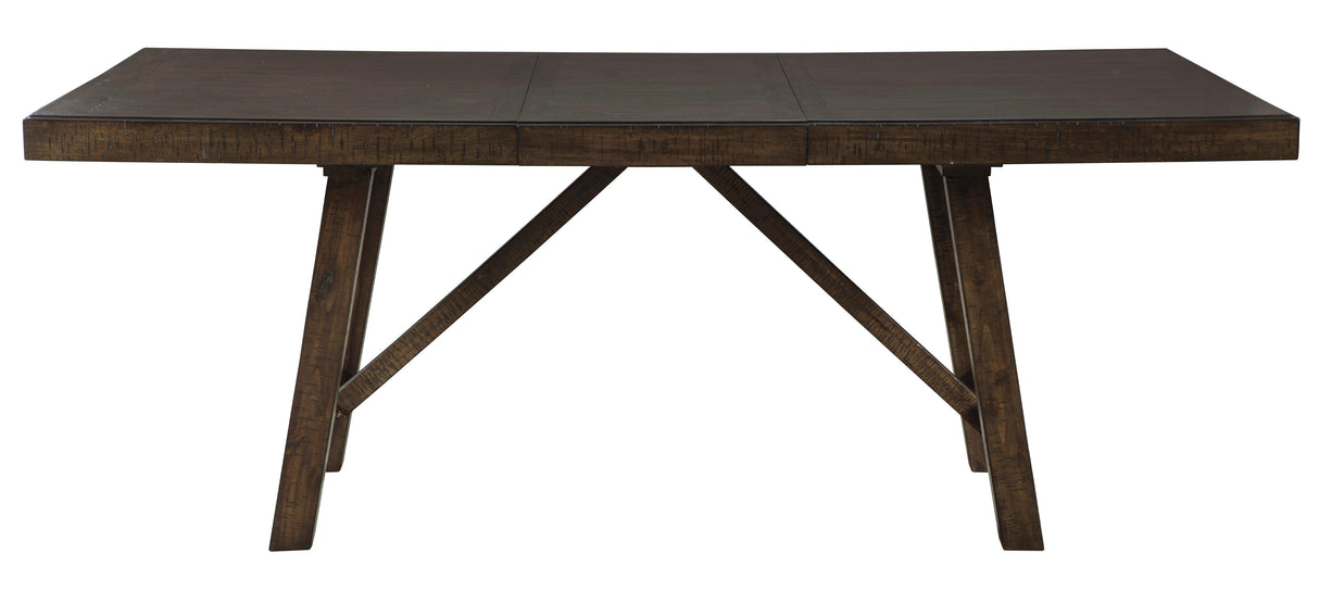 Rokane Brown Dining Extension Table by Ashley at Eve Furniture