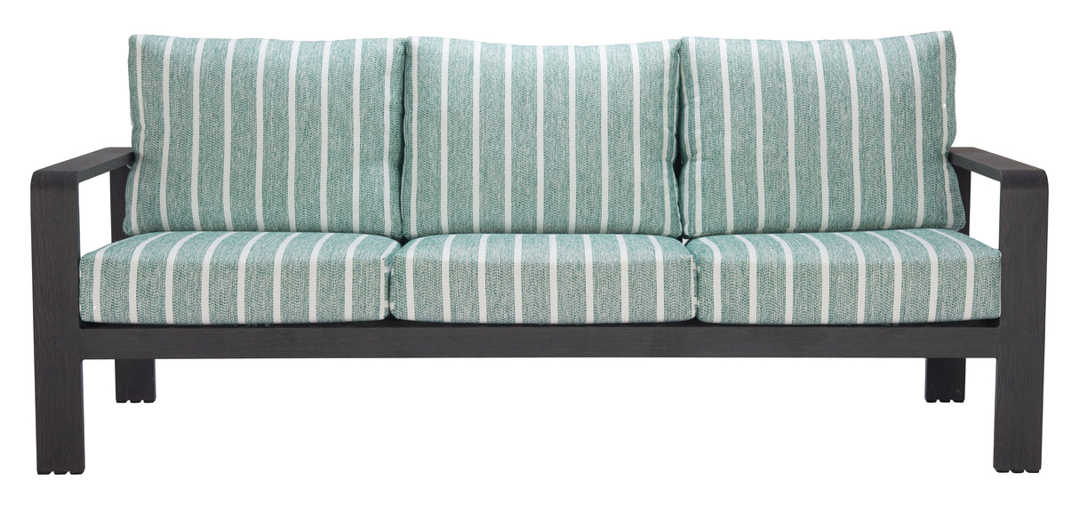 Rolig Green Outdoor Sofa by Zuomod at Eve Furniture