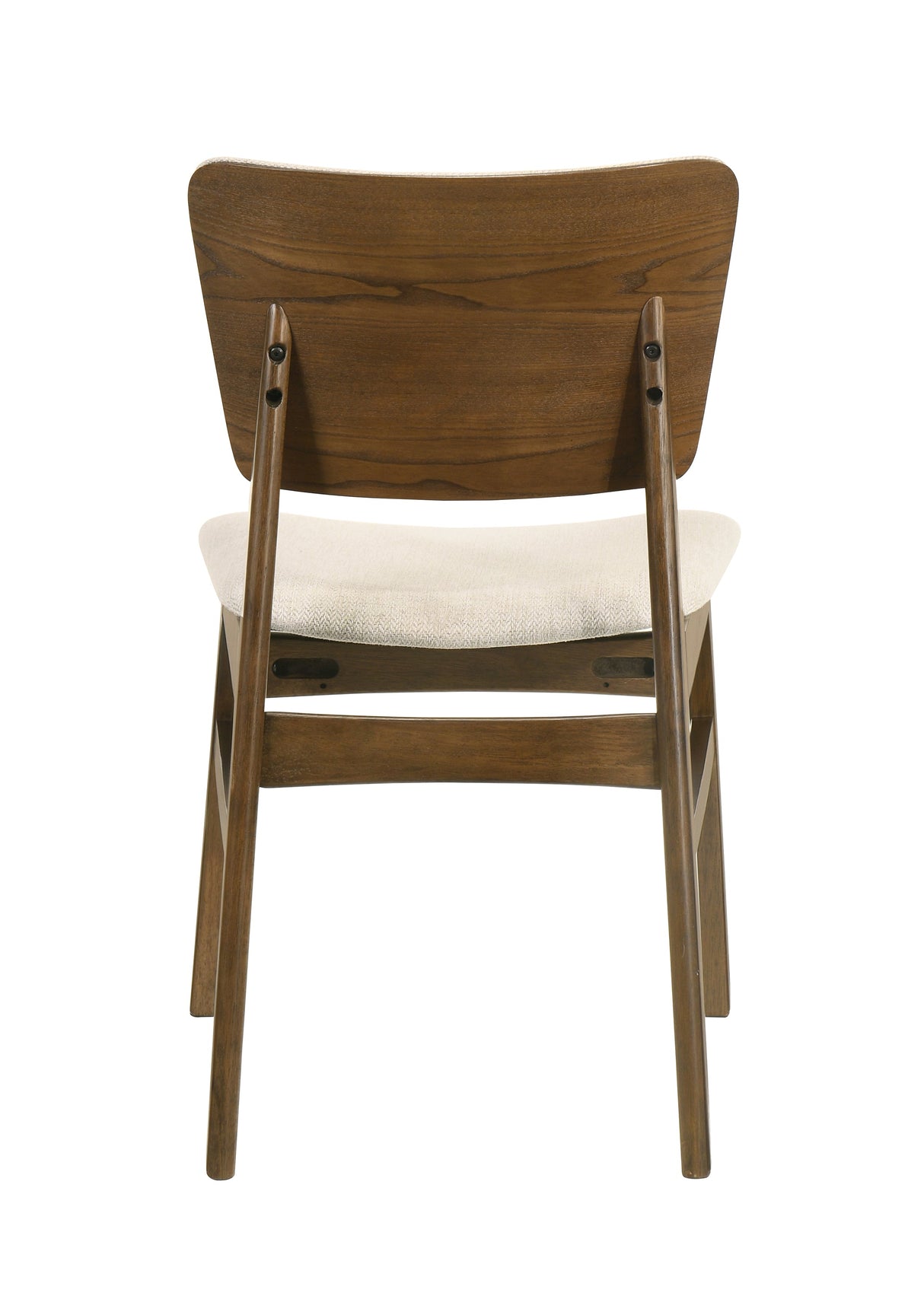 Rolstan Beige/Brown Dining Chair (Set of 2) by Crown Mark at Eve Furniture