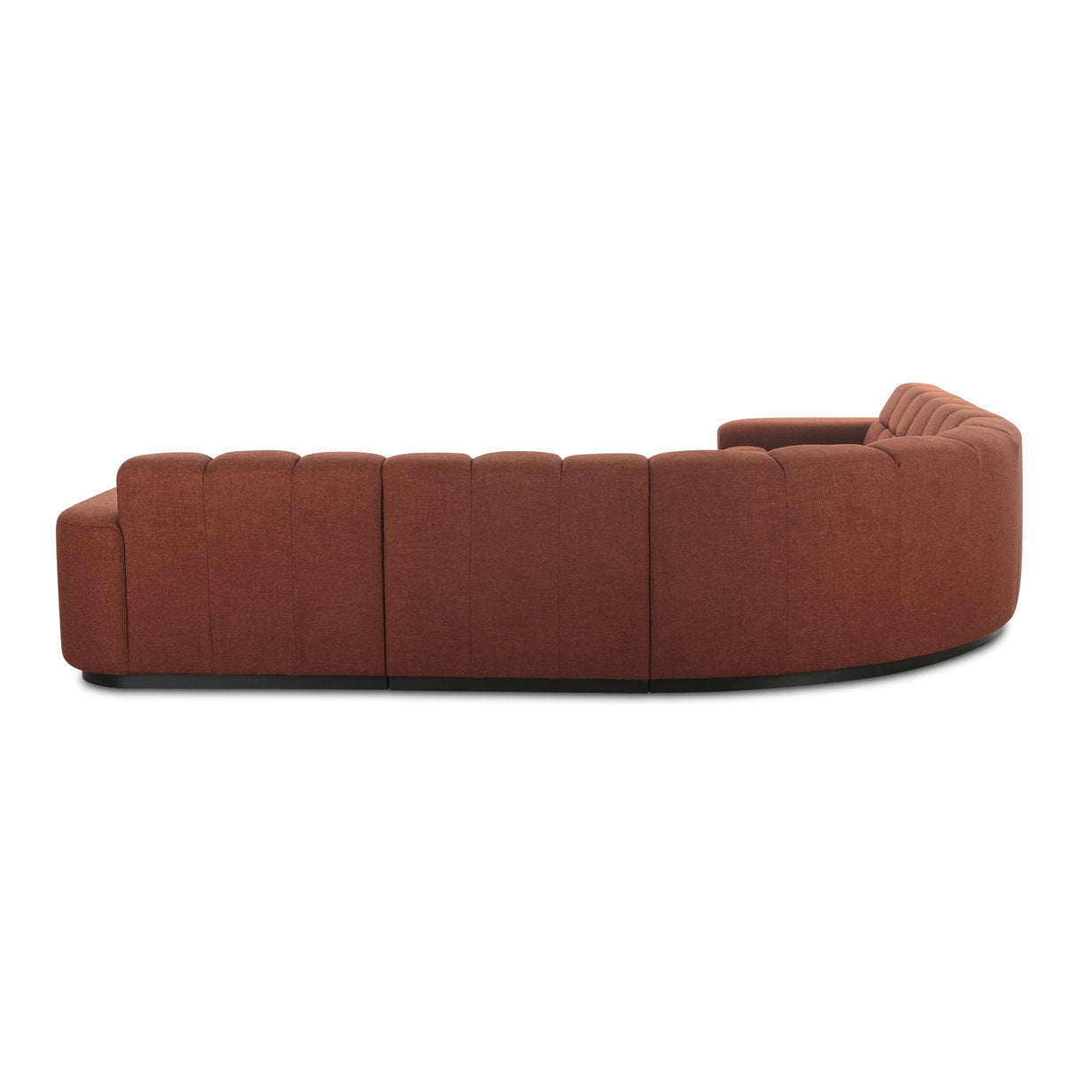 Roman Rust L Shaped Sectional by Moe's Home at Eve Furniture