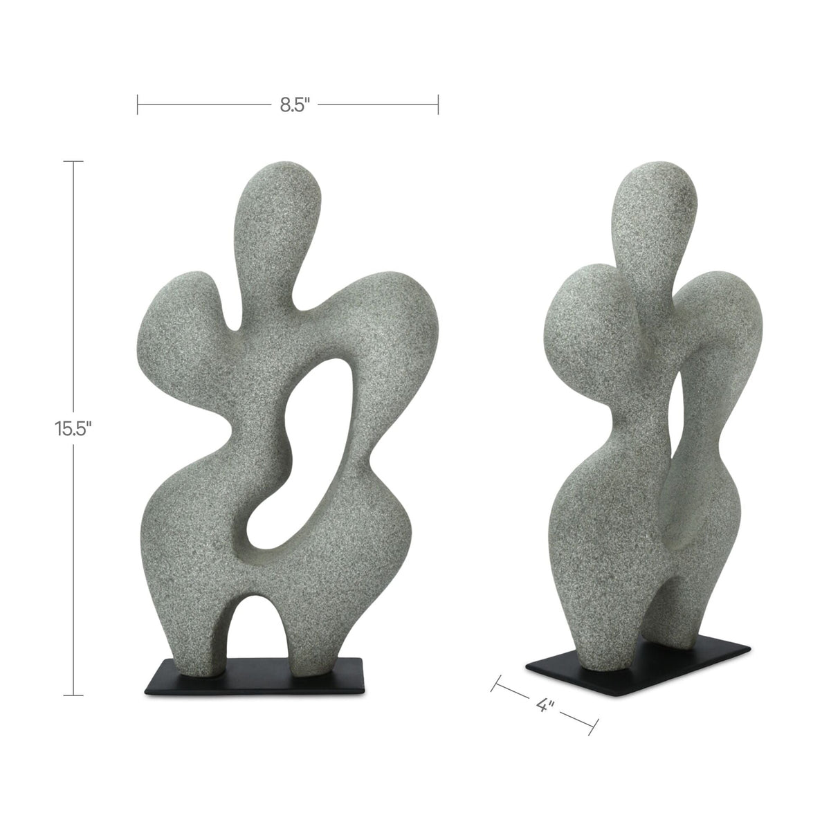 Romy Charcoal Sculpture by MOES at Eve Furniture