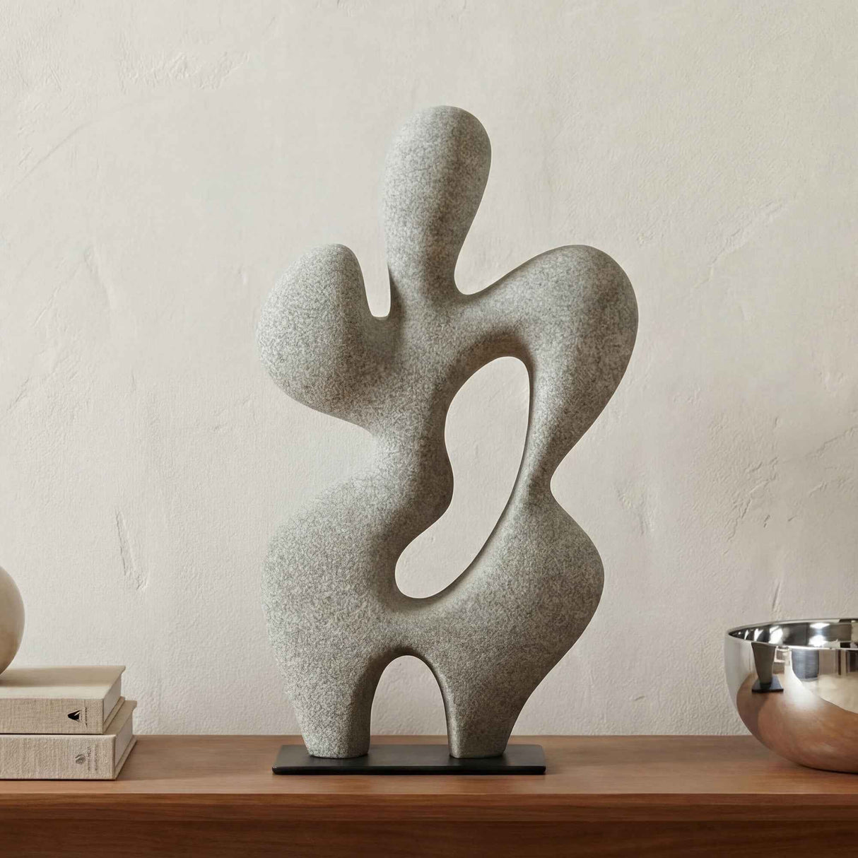 Romy Charcoal Sculpture by Moe's Home at Eve Furniture