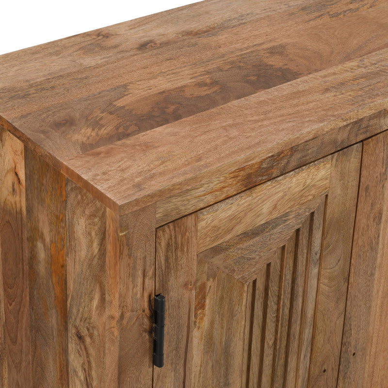 Ronan Brown Six-Door Sideboard by Crestview at Eve Furniture