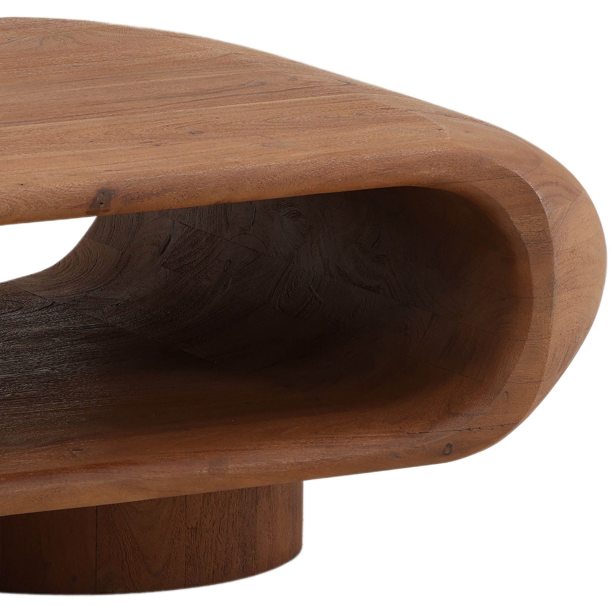 Ronin Coffee Table, Brown by Dovetail at Eve Furniture