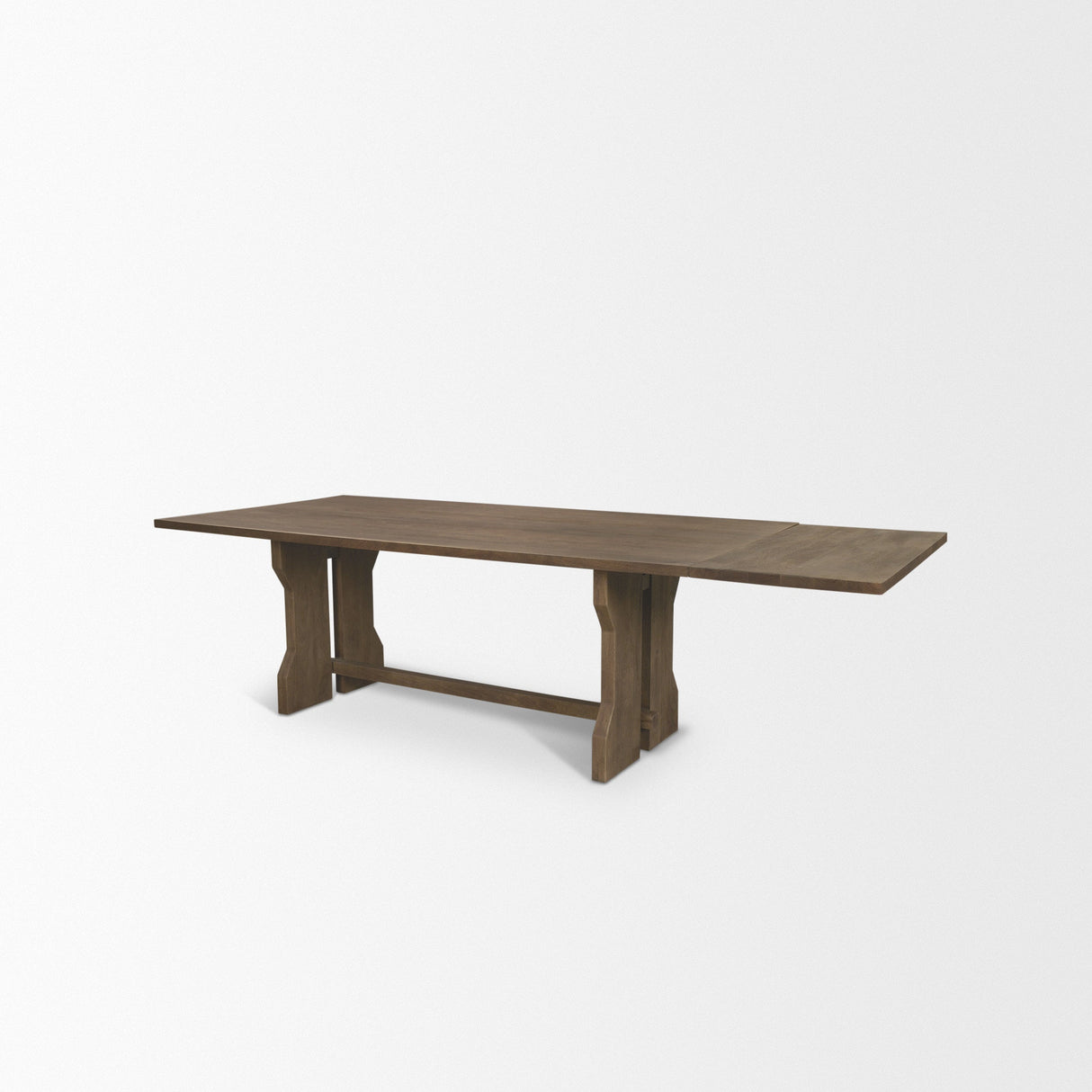 Rooke Solid Wood Extendable Rectangular Dining Table by Mercana at Eve Furniture