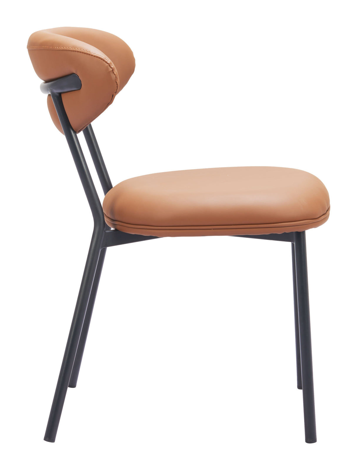 Rorun Brown Dining Chair (Set of 4) by Zuomod at Eve Furniture
