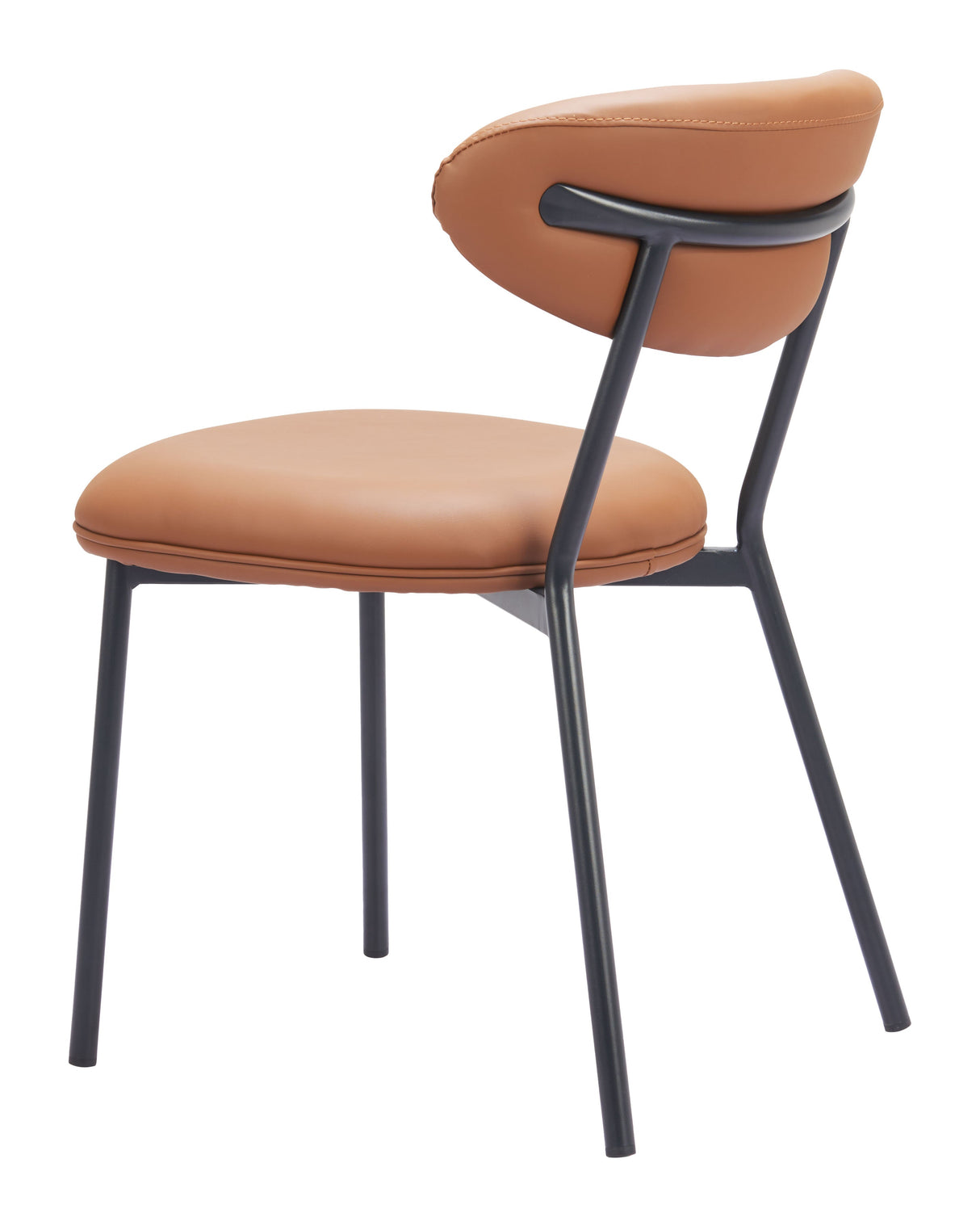 Rorun Brown Dining Chair (Set of 4) by Zuomod at Eve Furniture