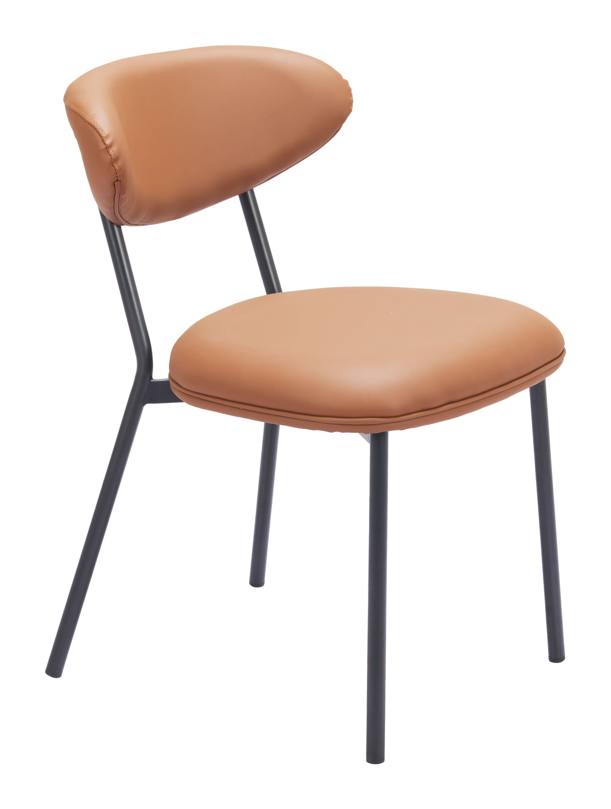 Rorun Brown Dining Chair (Set of 4) by Zuomod at Eve Furniture