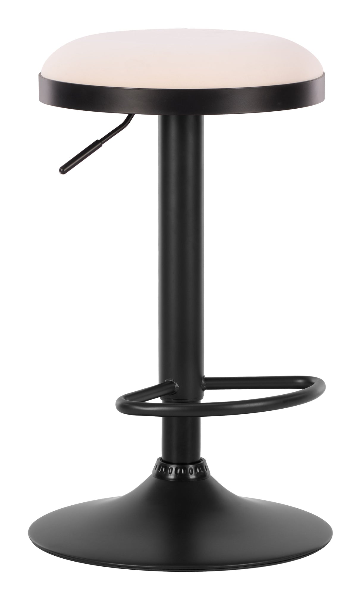Rosco White Barstool (Set of 2) by Zuomod at Eve Furniture
