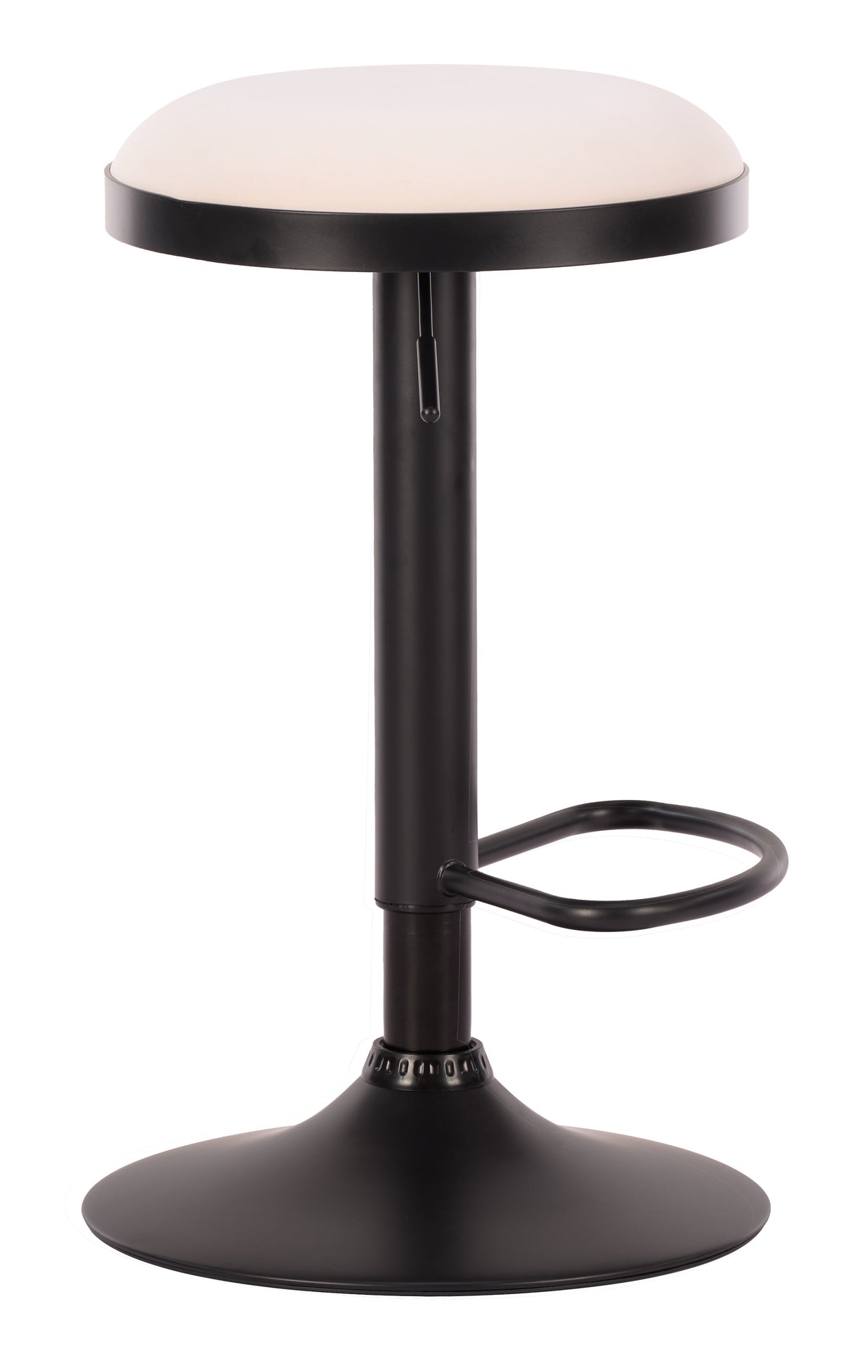 Rosco White Barstool (Set of 2) by Zuomod at Eve Furniture