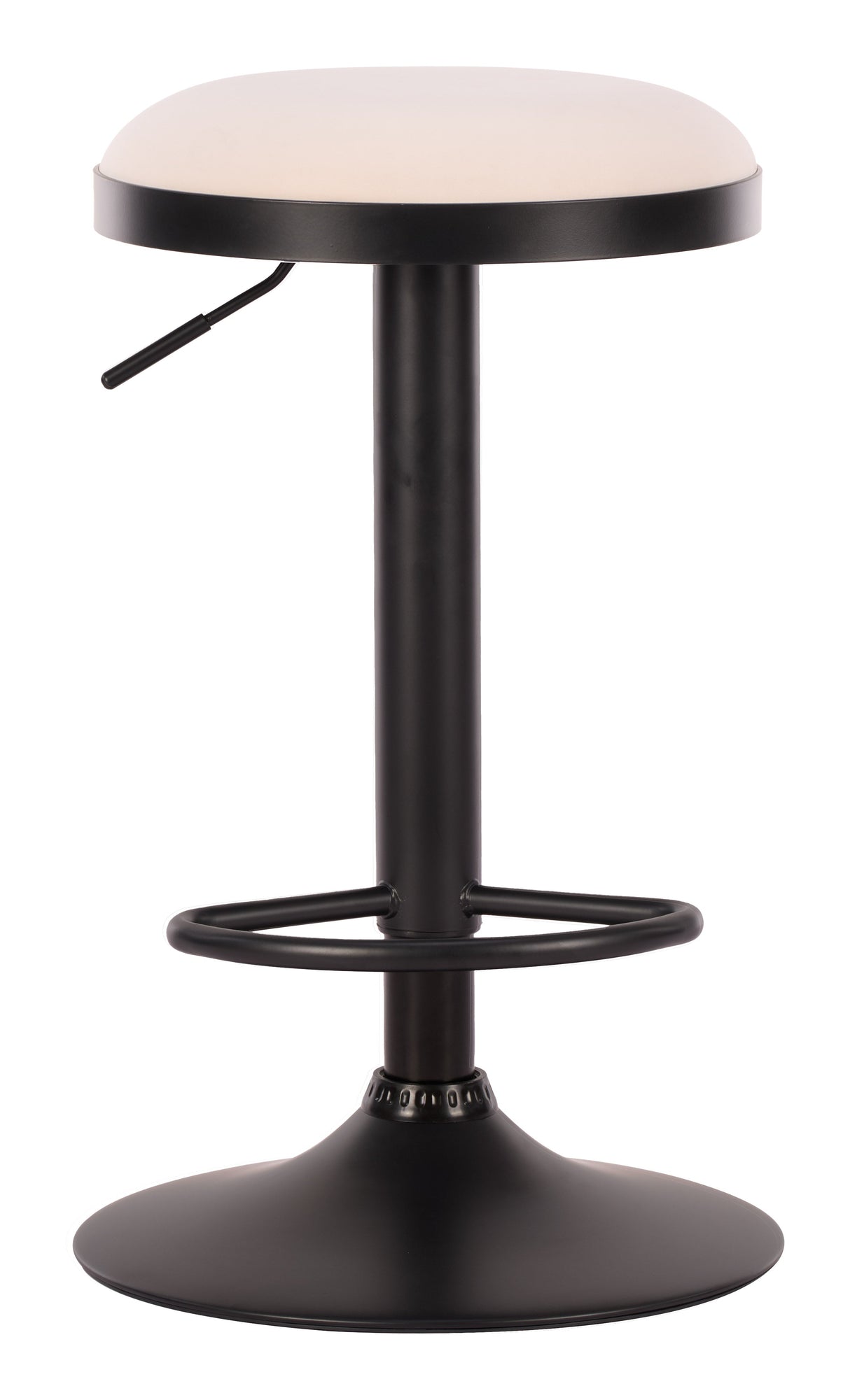 Rosco White Barstool (Set of 2) by Zuomod at Eve Furniture