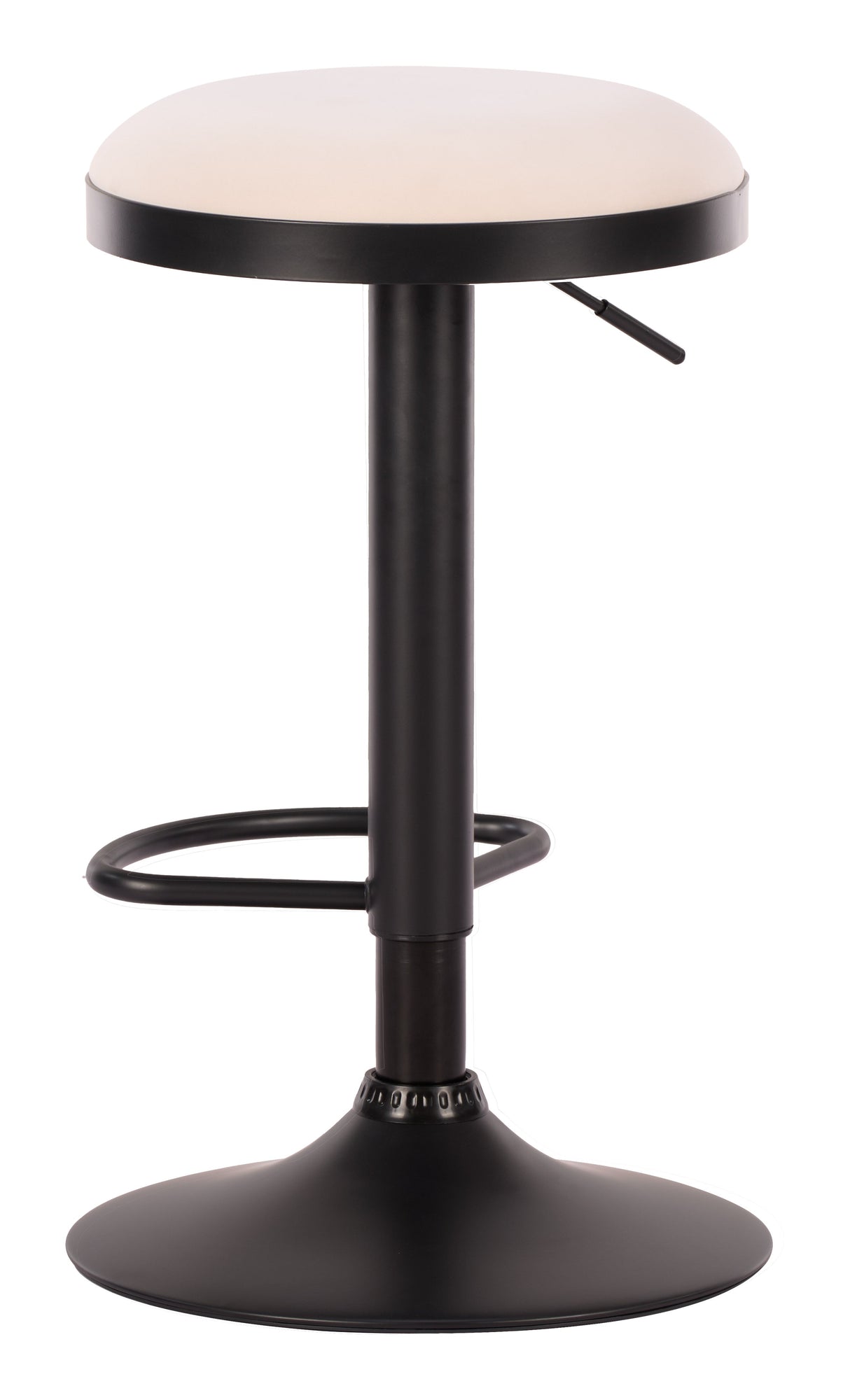 Rosco White Barstool (Set of 2) by Zuomod at Eve Furniture