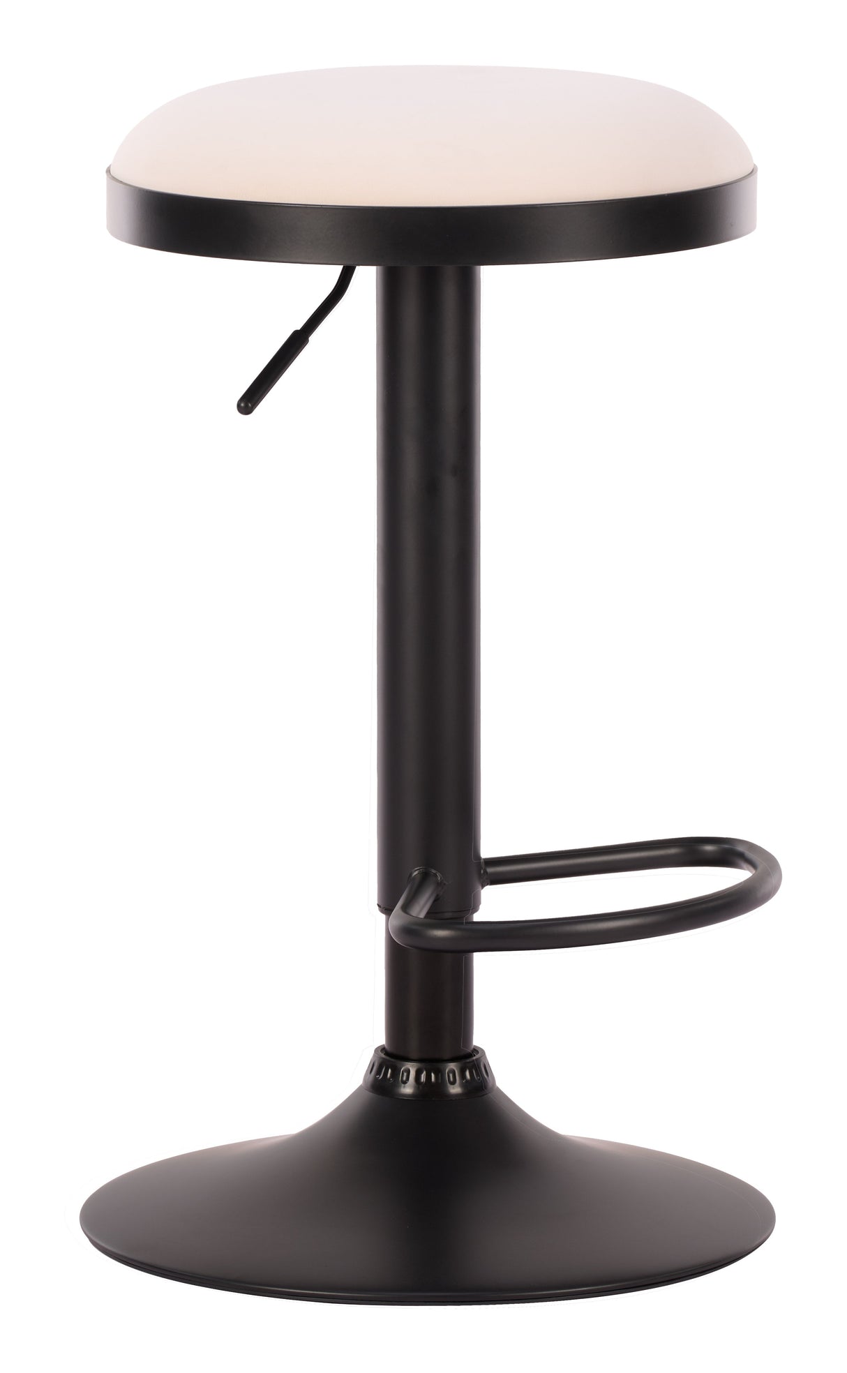 Rosco White Barstool (Set of 2) by Zuomod at Eve Furniture