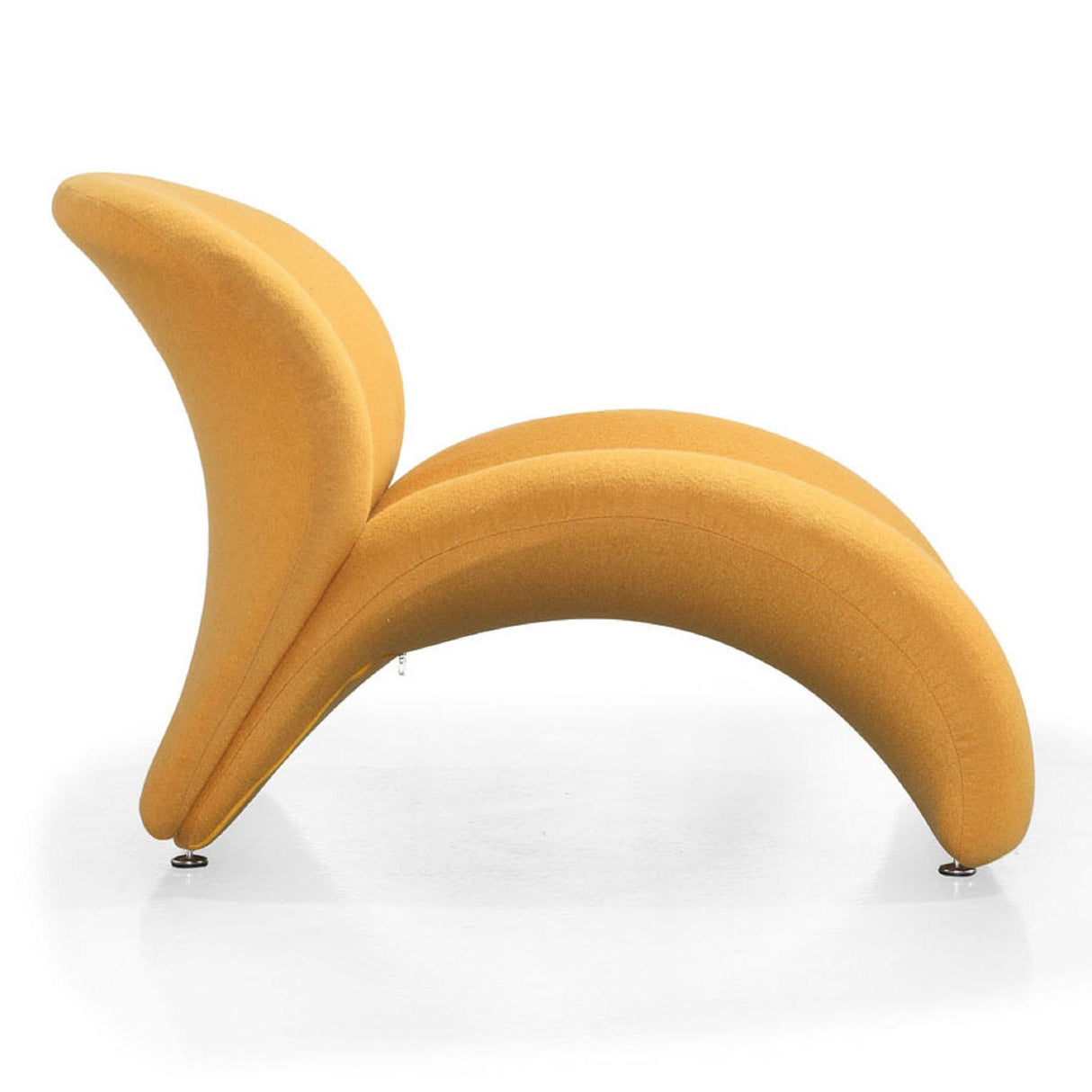 Rosebud Accent Chair in Yellow by Manhattan Comfort at Eve Furniture