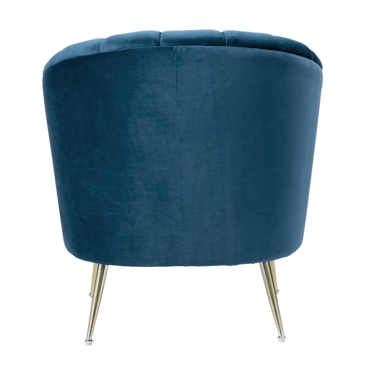 Rosemont Accent Chair in Blue and Gold by Manhattan Comfort at Eve Furniture