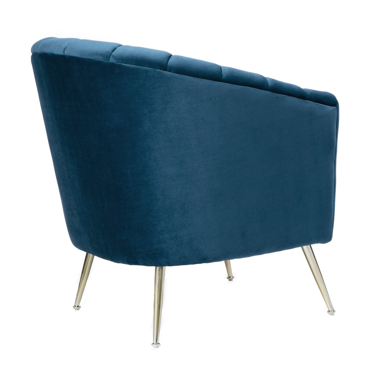 Rosemont Accent Chair in Blue and Gold (set of 2) by Manhattan Comfort at Eve Furniture