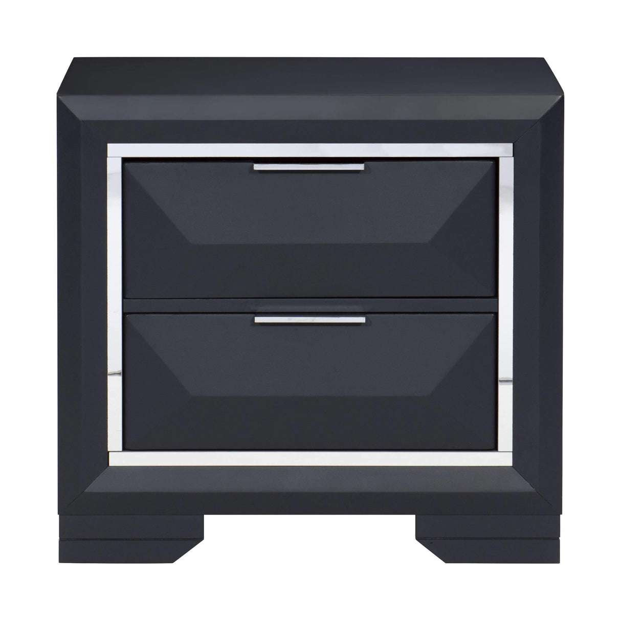 Rosemont Midnight Blue Nightstand by Homelegance at Eve Furniture