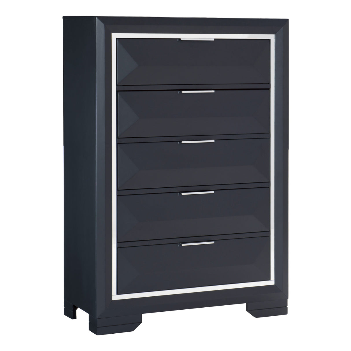 Rosemont Midnight Blue Storage Platform Bedroom Set by Homelegance at Eve Furniture