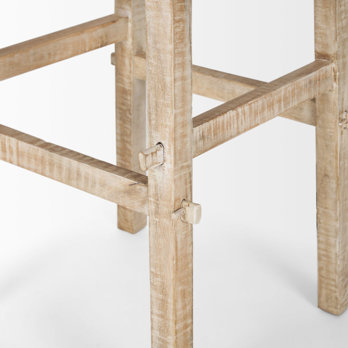 Rosie Large Blonde Wood End Table by Mercana at Eve Furniture