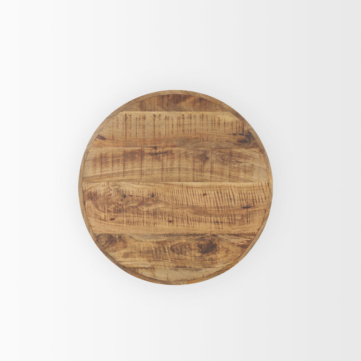 Rosie Large Brown Wood End Table by Mercana at Eve Furniture