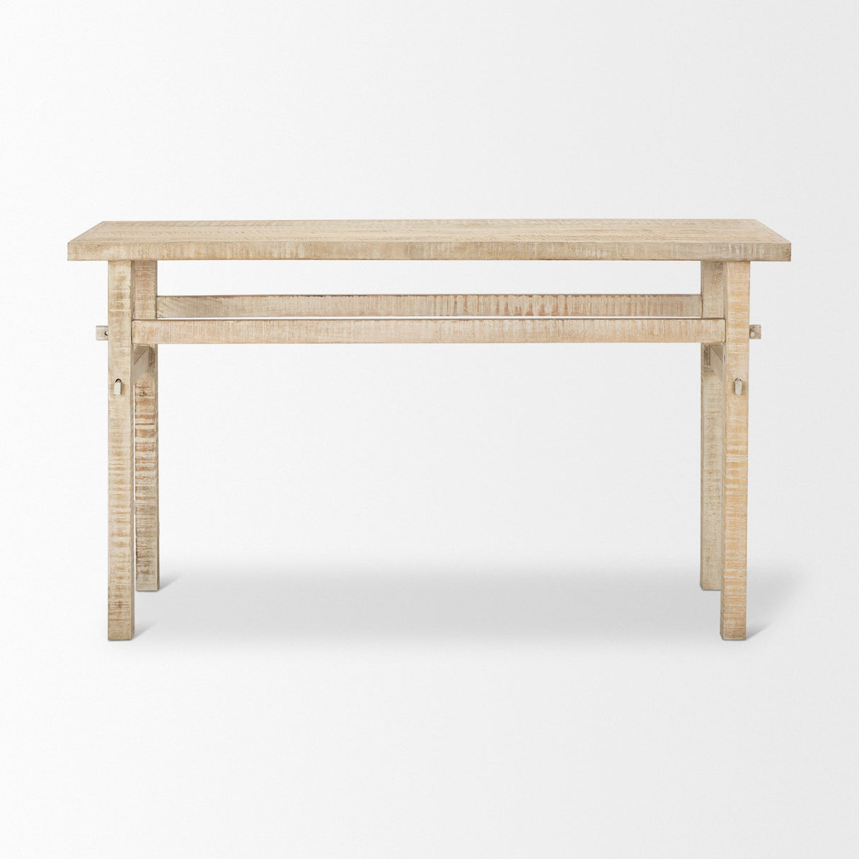 Rosie Small Blonde Wood Console Table by Mercana at Eve Furniture
