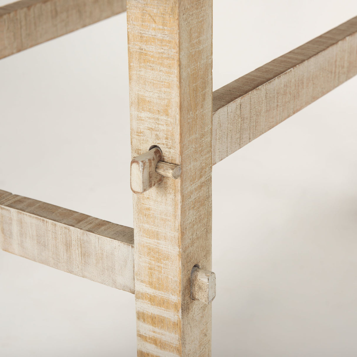 Rosie Small Blonde Wood Console Table by Mercana at Eve Furniture