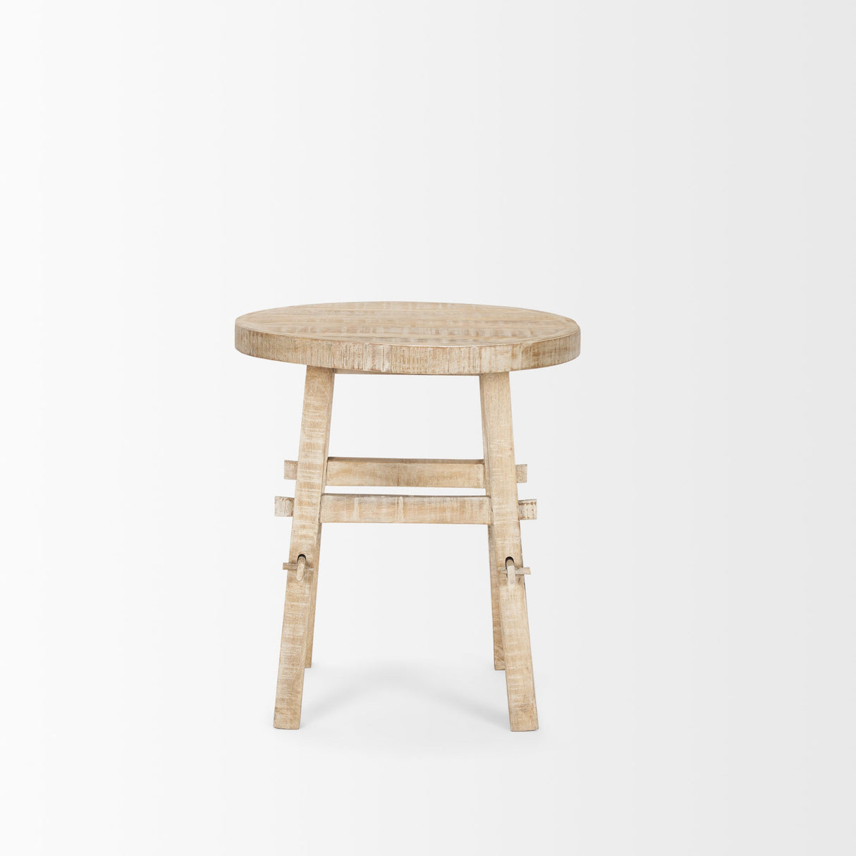 Rosie Small Blonde Wood End Table by Mercana at Eve Furniture
