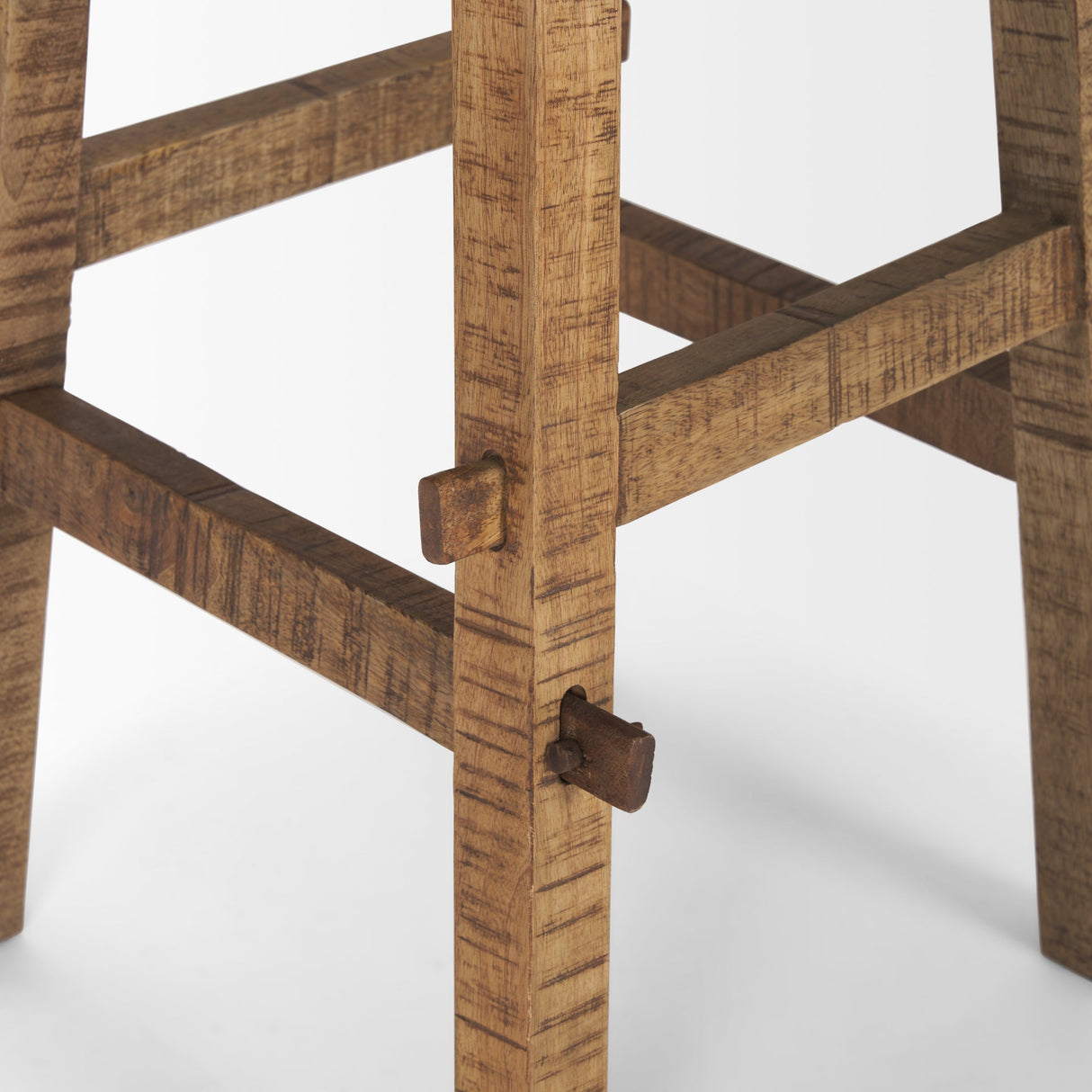 Rosie Small Brown Wood End Table by Mercana at Eve Furniture