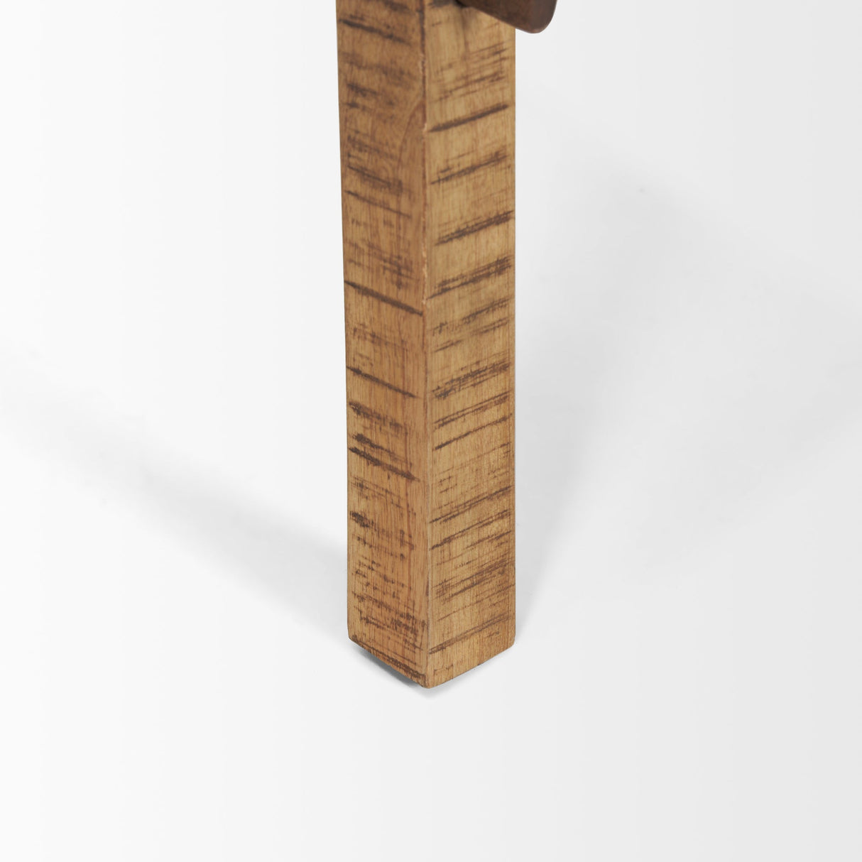 Rosie Small Brown Wood End Table by Mercana at Eve Furniture