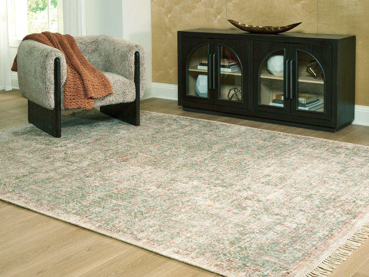 Rossbury Multi Large Rug by Ashley at Eve Furniture