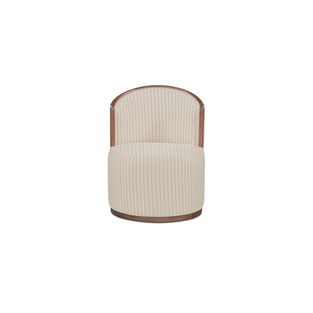 Rossi Stripe/Natural Swivel Dining Chair by Moe's Home at Eve Furniture