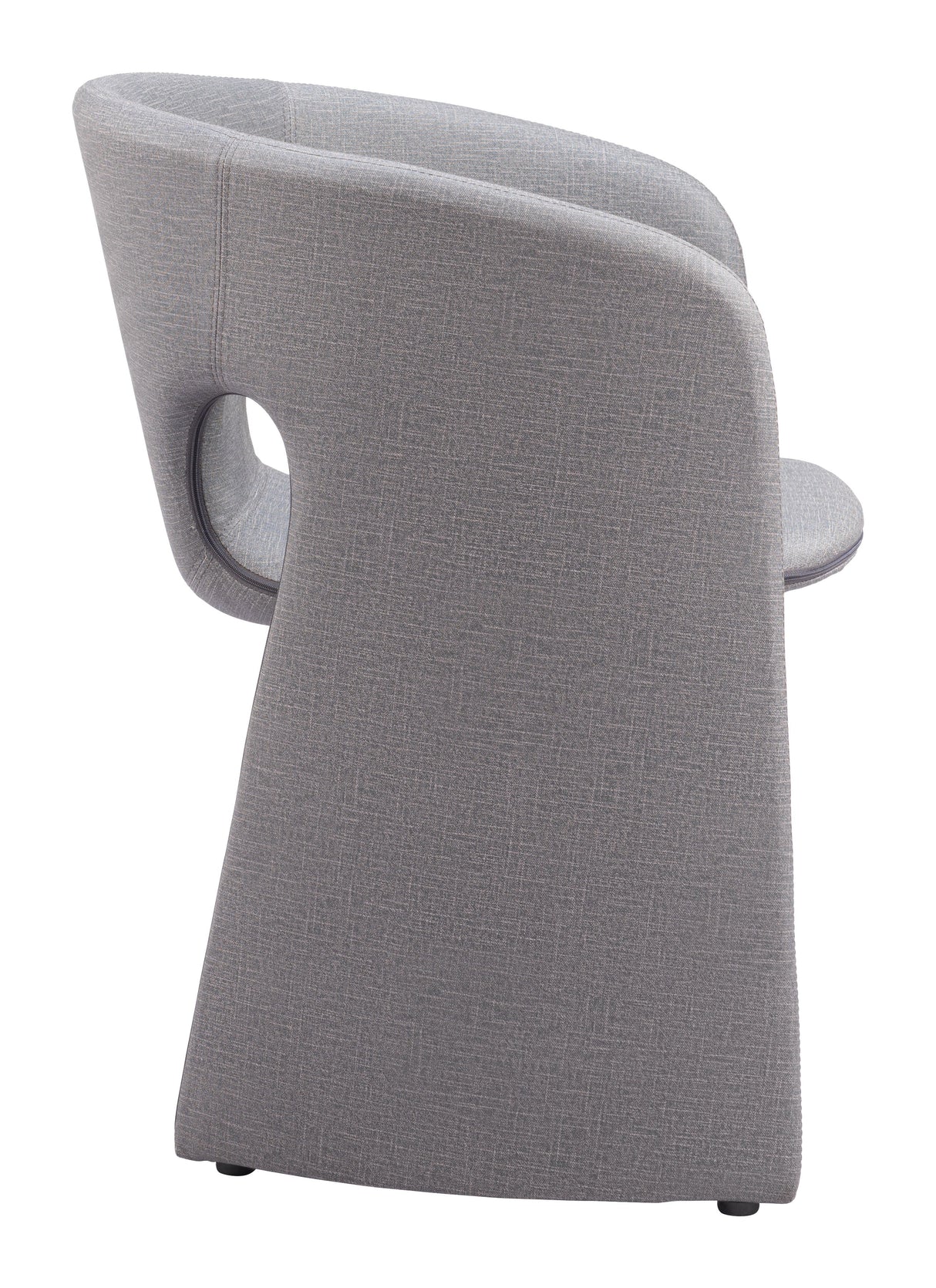 Rosyth Slate Gray Dining Chair by Zuomod at Eve Furniture