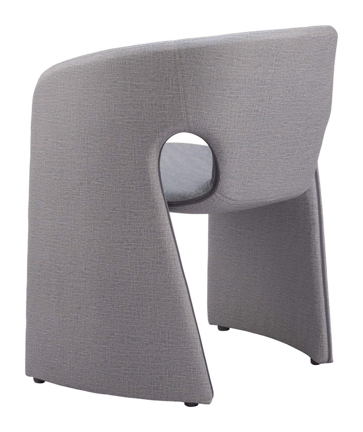 Rosyth Slate Gray Dining Chair by Zuomod at Eve Furniture
