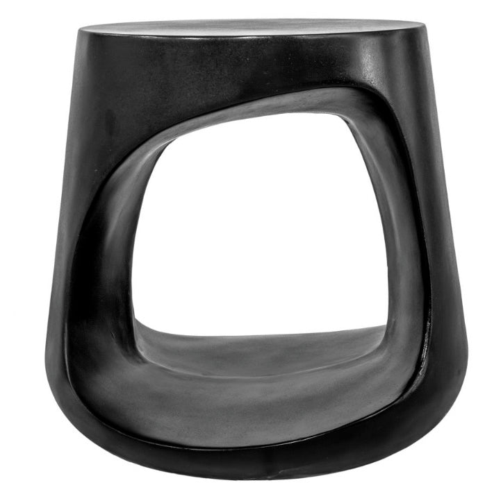 Rothko Outdoor Stool Black by Moe's Home at Eve Furniture
