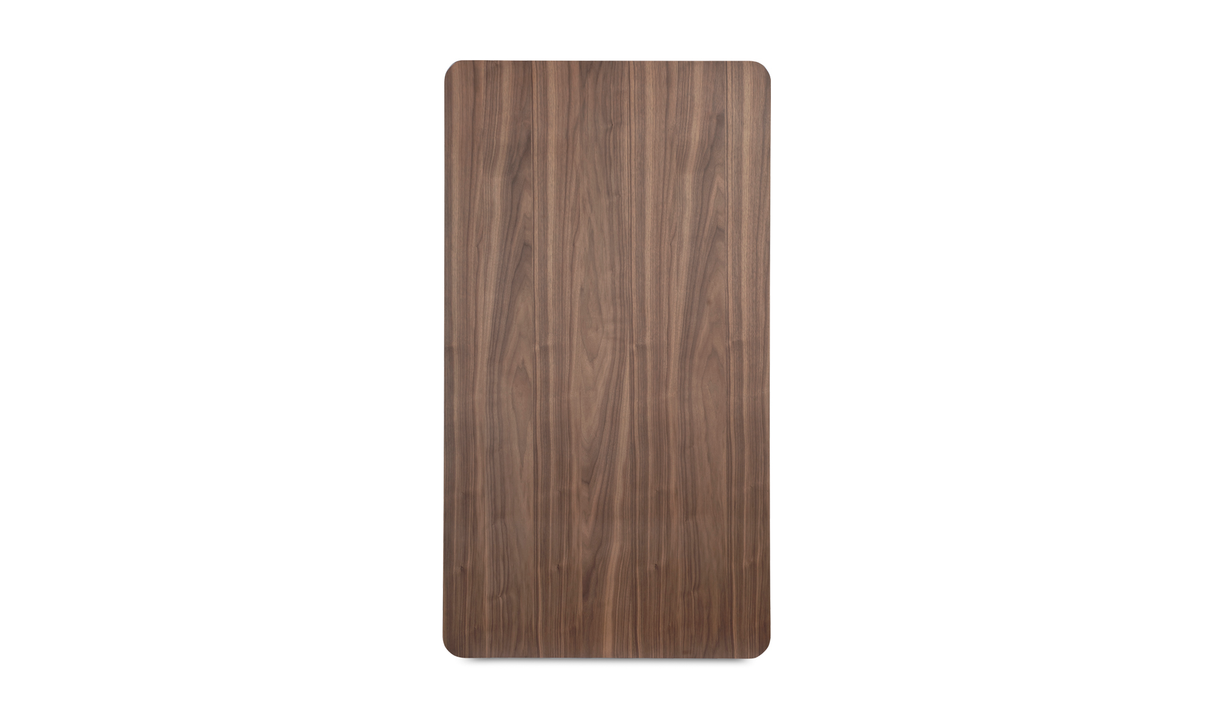 Round Off Coffee Table Walnut Brown by Moe's Home at Eve Furniture