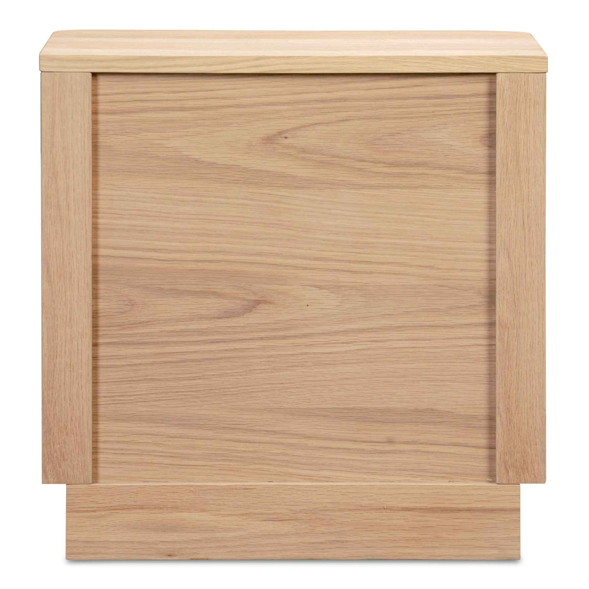 Round Off Natural Oak Tall Nightstand by Moe's Home at Eve Furniture