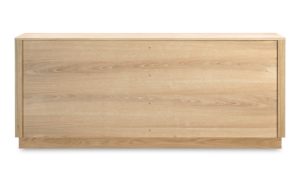 Round Off Sideboard Natural Oak by Moe's Home at Eve Furniture