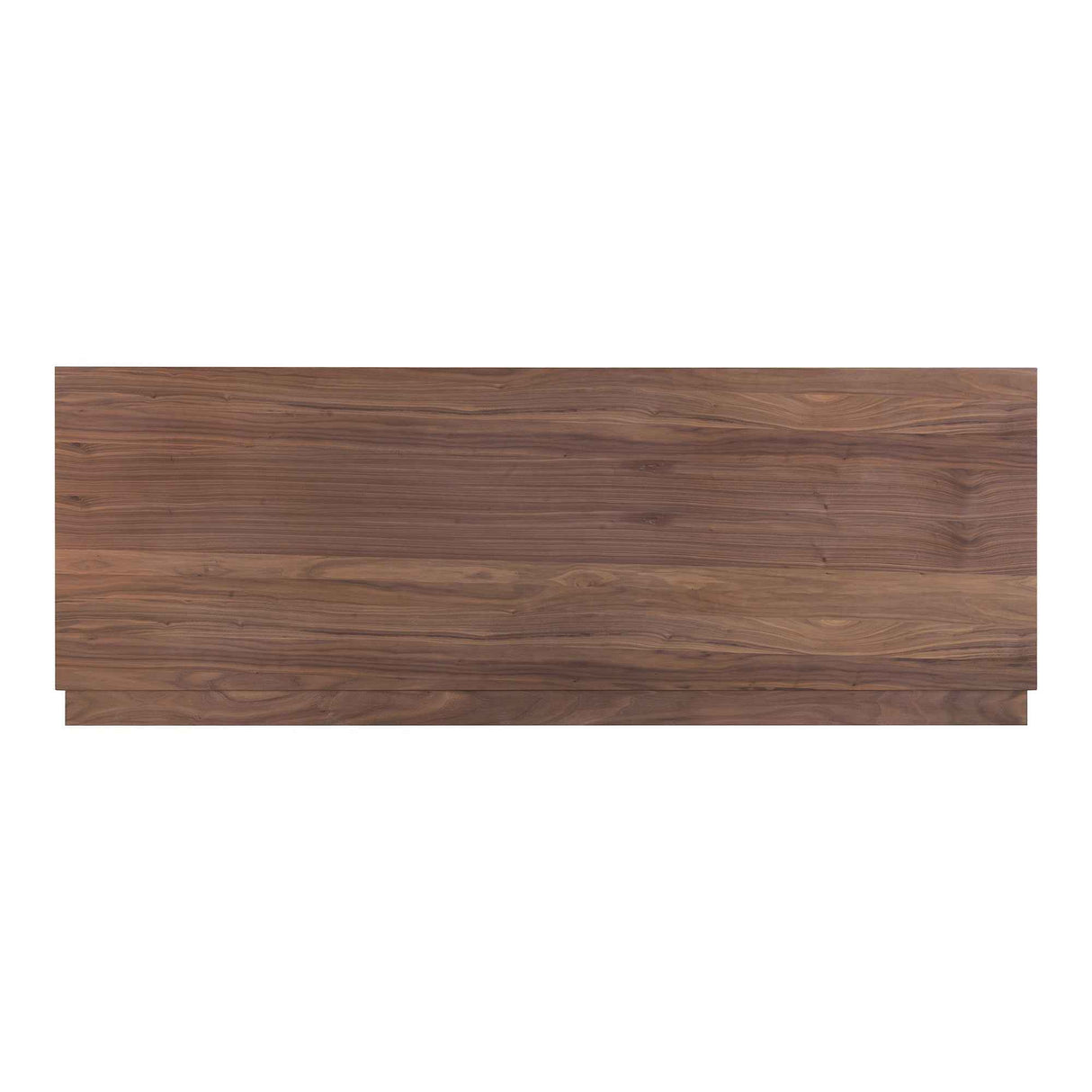 Round Off Walnut Brown Queen Bed by Moe's Home at Eve Furniture