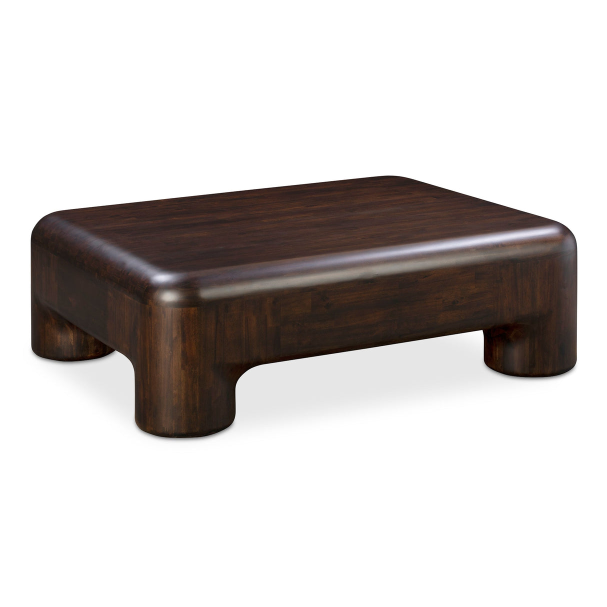 Rowan Dark Brown Coffee Table by Moe's Home at Eve Furniture