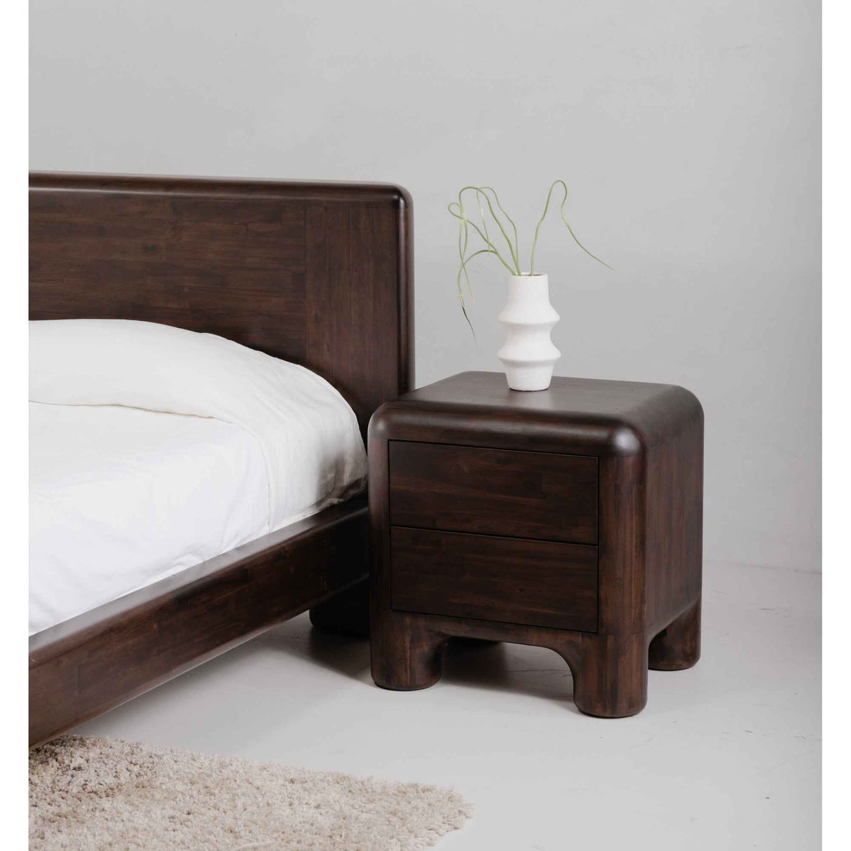 Rowan Dark Brown Nightstand