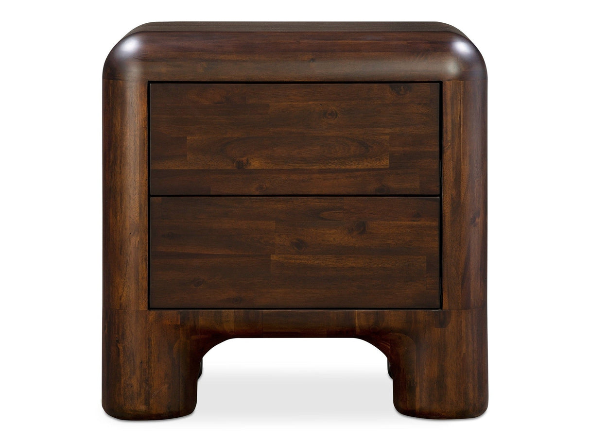 Rowan Dark Brown Nightstand by Moe's Home at Eve Furniture
