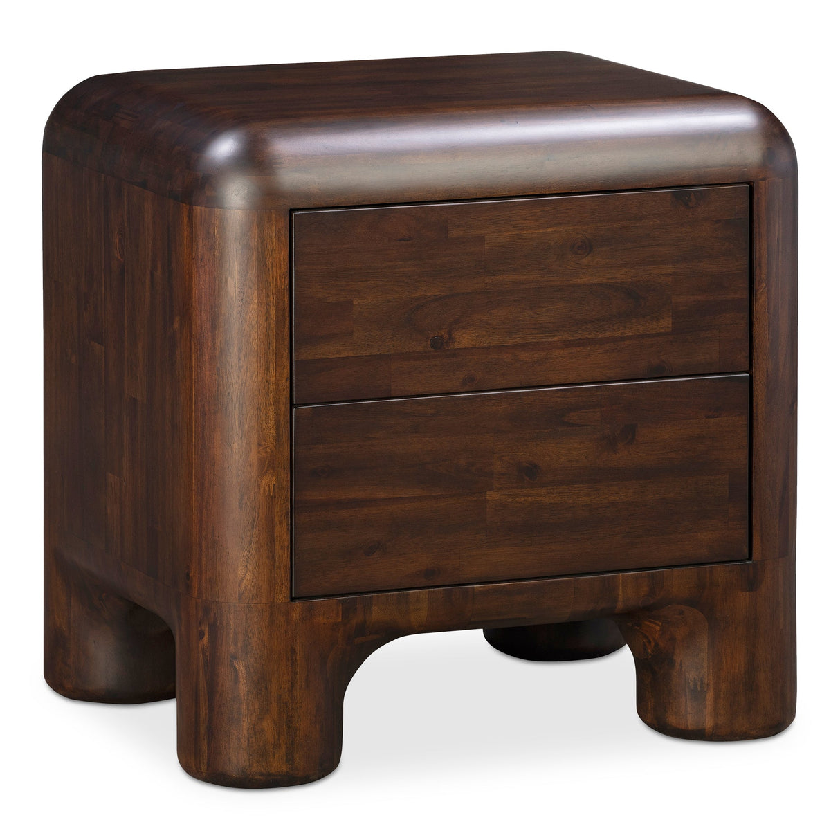 Rowan Dark Brown Nightstand by Moe's Home at Eve Furniture