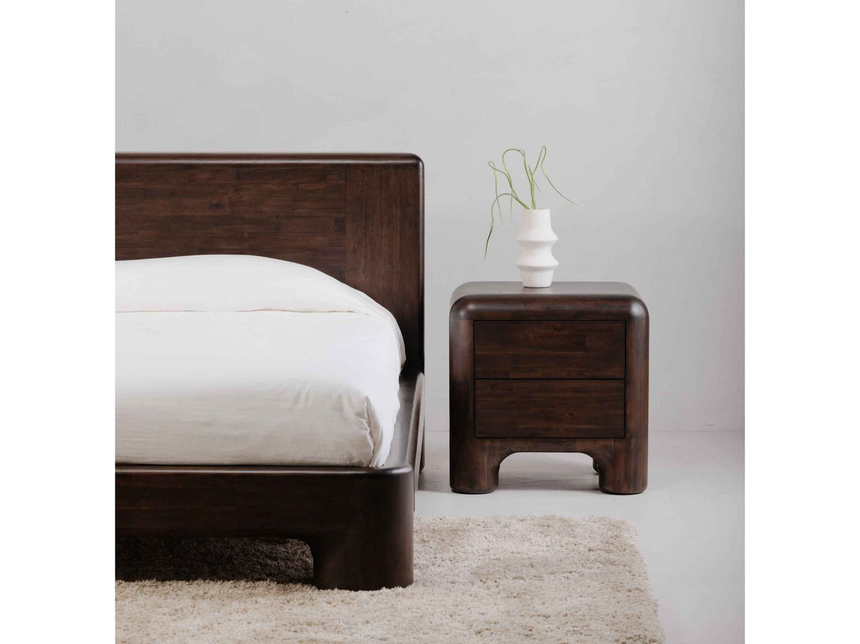 Rowan Dark Brown Nightstand